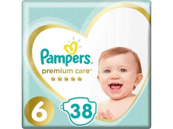 PAMPERS diapers Premium Care Size 6 13kg+ 38 pcs. 81765779