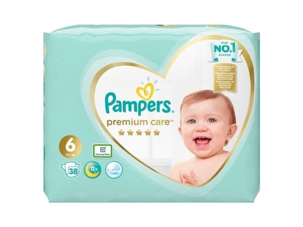 PAMPERS diapers Premium Care Size 6 13kg+ 38 pcs. 81765779