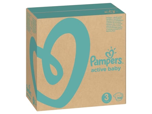 Pampers ABD Månedskasse S3 208 stk.