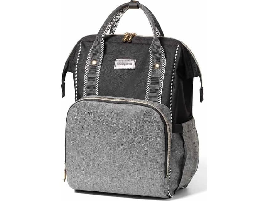 Babyono Backpack for mum/trolley bag OSLO STYLE black BabyOno
