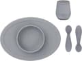 Miniatyrbilde 1 av 2: Ezpz First Food Set Silikon kjøkkenutstyr, Grå EZPZ