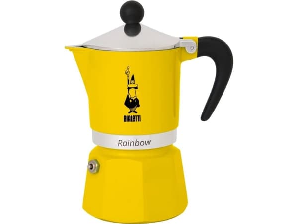 Bialetti Rainbow - suodatin - 270 ml - keltainen