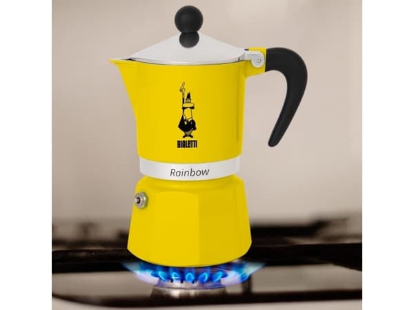 Bialetti Rainbow - suodatin - 270 ml - keltainen