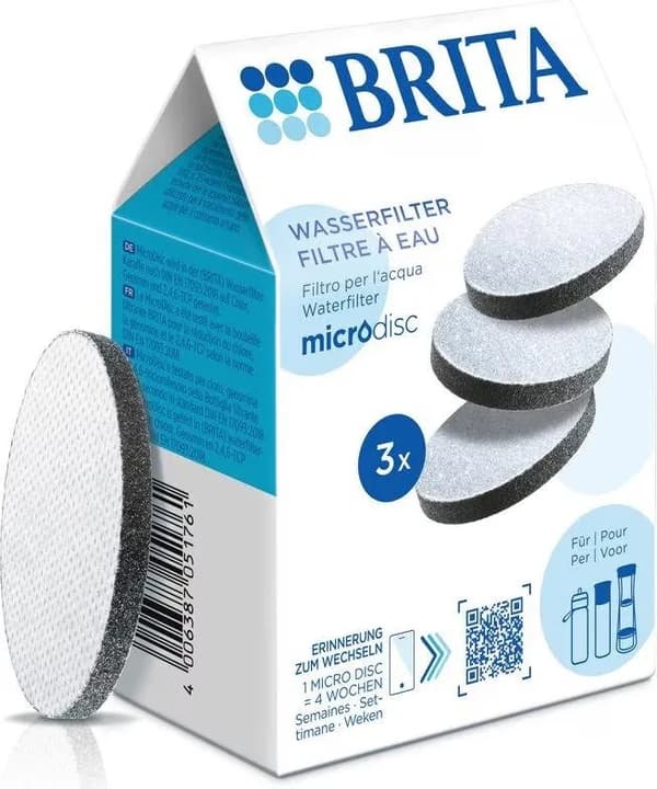 Brita MicroDisc vannfilter - 3-pakning