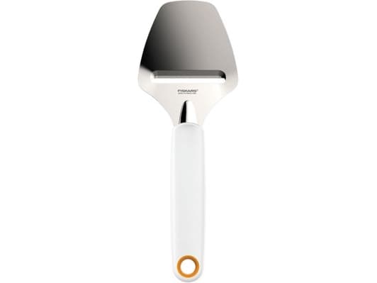 Fiskars kovan juuston leikkuri, ruostumatonta terästä/muovia, leikkuuleveys: 6 cm, Functional Form, valkoinen, 1016129
