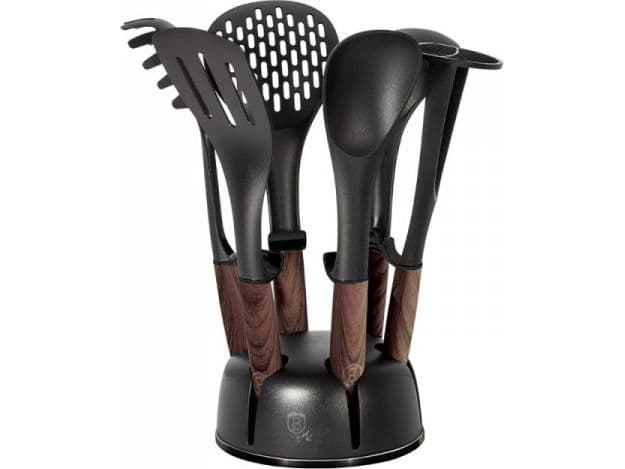 Berlinger Haus 7 PIECE KITCHEN KITCHEN SET. BERLINGER HAUS EBONY ROSEWOOD BH-6229