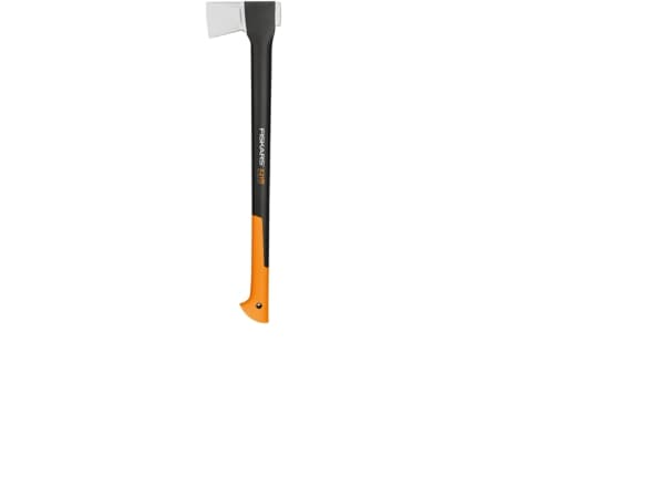 Fiskars 1015642, Yksittäinen kirves, Halkaisukirves, Muovi, 1 kpl, Terästä, Musta, Keltainen