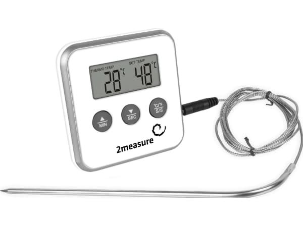 Bioterm Digitalt mattermometer med sonde Bioterm, 0 °C-250 °C