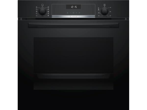 Bosch Serie 6 HBG5370B0, Medium, Elektrisk ovn, 71 l, 71 l, 50 - 275 °C, Ecoclean Sort