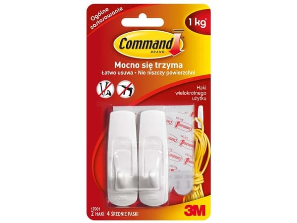 3M GJENBRUKSBARE KOMMANDOKOKER 17001 MEDIUM (3M-UU006380032)