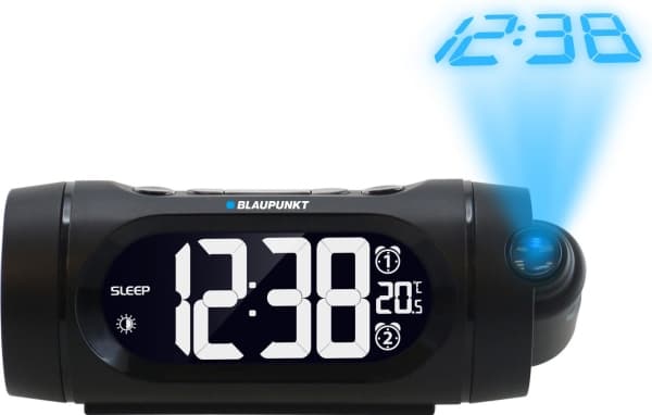 Blaupunkt CRP9BK, Klokke, FM, PLL, LED, Sort, Tid, AAA