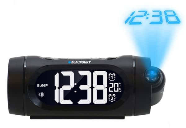Blaupunkt CRP9BK, Klokke, FM, PLL, LED, Sort, Tid, AAA