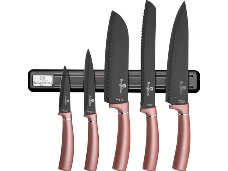 Berlinger Haus A SET OF 5 KITCHEN KNIVES WITH BERLINGER HAUS BH-2538 I-ROSE