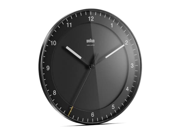 Braun BC 17 B-DCF radio wall clock black