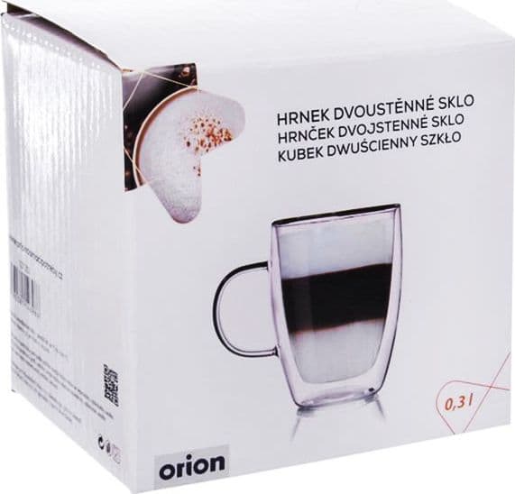 Orion Kaksiseinäinen lämpökahvilasi 0.3 l