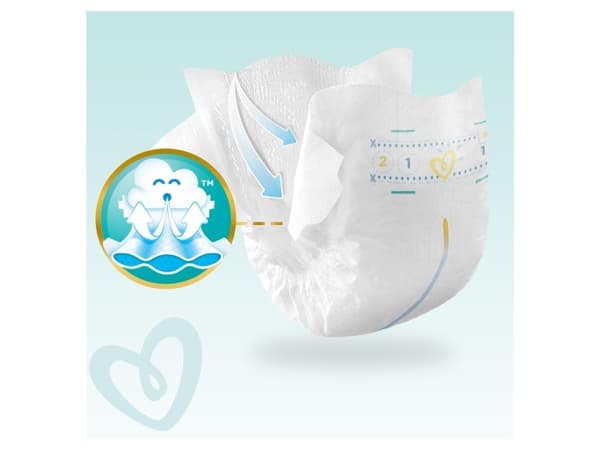 Pampers Premium Care Nyfødtbleier 0,0-3 kg, 30 stk.
