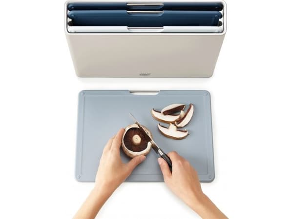 Joseph Joseph Joseph Folio Steel L 60193 Sky Cutting Board