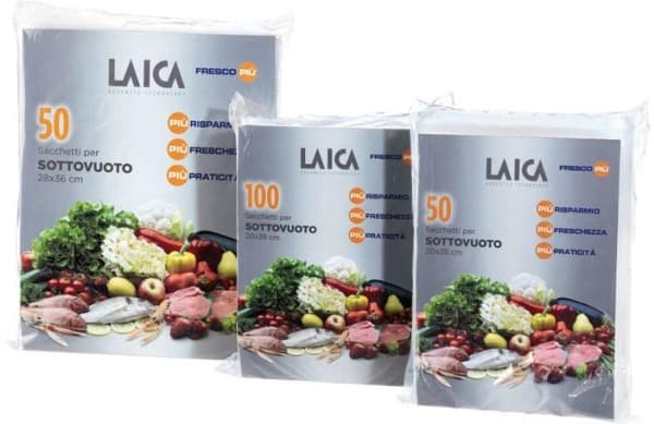 Laica VT3500, Vakuumforseglingsposer, 50 stykker, 280 mm, 360 mm