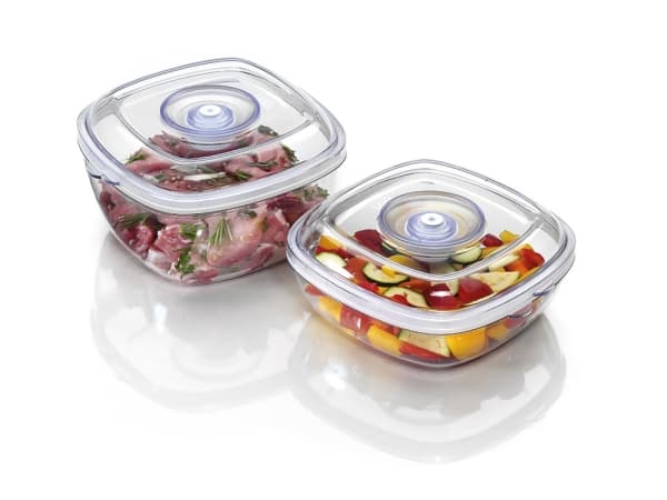 Laica VT3305, Behållare till vakuumförpackare, 2 l, 2 styck, VT3120, VT3119, VT3118, VT3117, VT3104, 194 mm, 120 mm