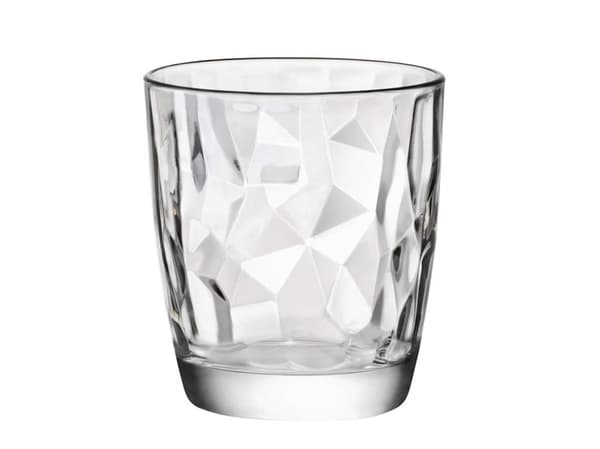 Bormioli Glass Clear Diamond Dof 390Ml