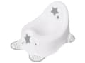 Miniatyrbilde 1 av 2: keeeper kids babypotte Adam "Stars", hvit med trykk med gummierte føtter, materiale: PP, - 1 stk (1864851919600)