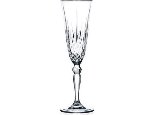 RCR RCR Crystal Melodia champagneglass, 6 stk.