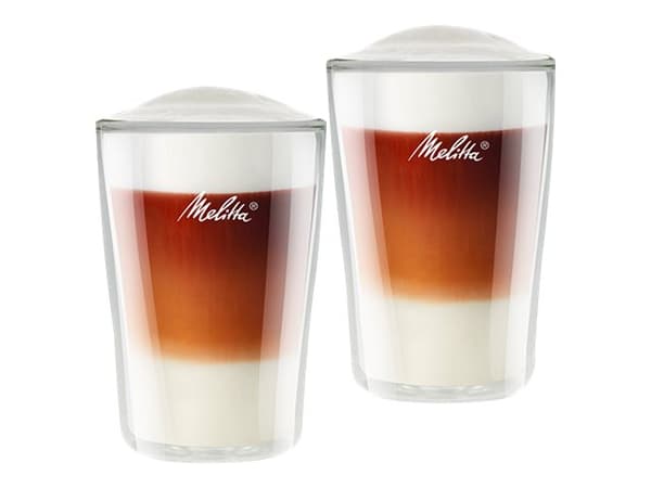 Melitta - Latte Macchiato-glass - 300 ml (pakke med 2)