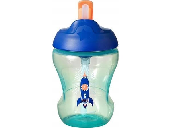 Tommee Tippee Mug with a retractable straw 7m + Tommee Tippee universal