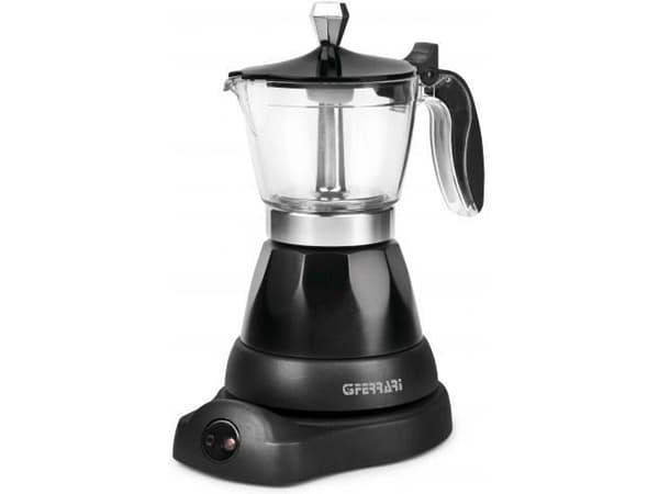 G3 Ferrari G10028, Elektrisk moccakanna, Malat kaffe, 400 W, Svart