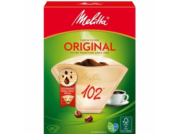 Kaffefilter 102 80pack (Anmärkning 9s