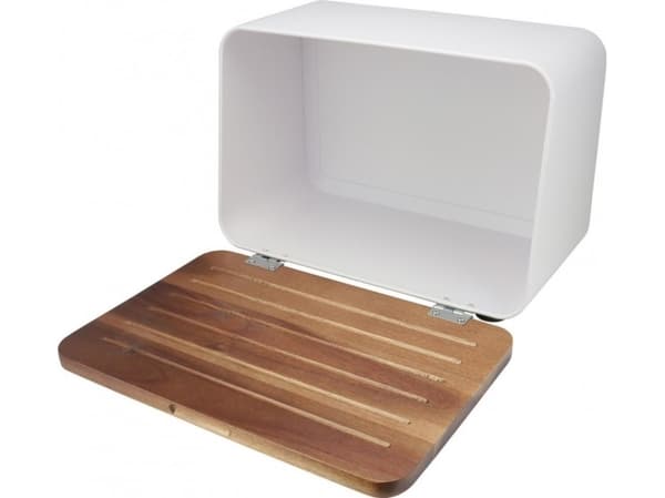 Husla bread box STEEL BREAD WITH ACACIA LID HUSLA 73937
