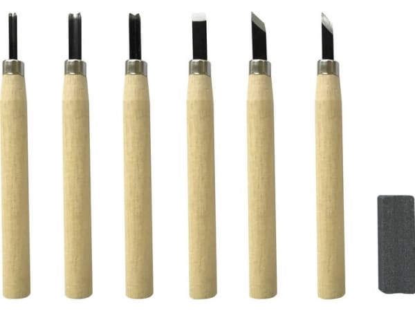 Basetech BT-2283658 Kniv svart, trä
