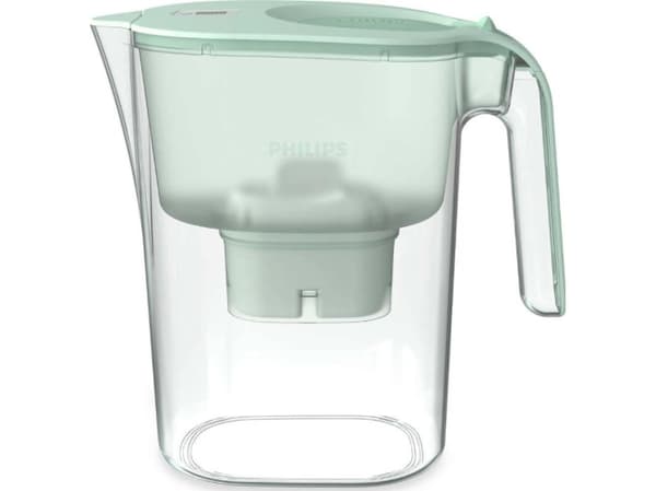 Philips AWP2938GNT/10, Vattenfilter kanna, 4 l, Mintfärgad, Transparent