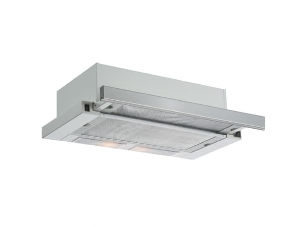 SILVERLINE Luna SL 1116 - Kåpa - teleskopisk - bredd: 60 cm - djup: 30.5 cm - utsug och återcirkulering (-) - vit