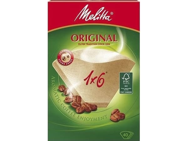 Melitta Kahvinsuodatin 1X6 - 40 kpl.