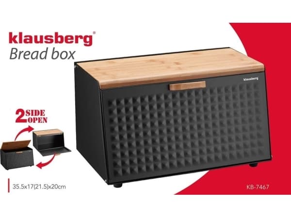 Klausberg brödlimpa av trä och stål (KB-7467)