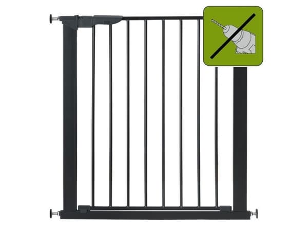 Baby Dan Safety gate PREMIER + 2 extensions - black