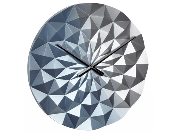 TFA-Dostmann DIAMOND, Vegg, Kvartsklokke, Rund, Blå, Plast, AA
