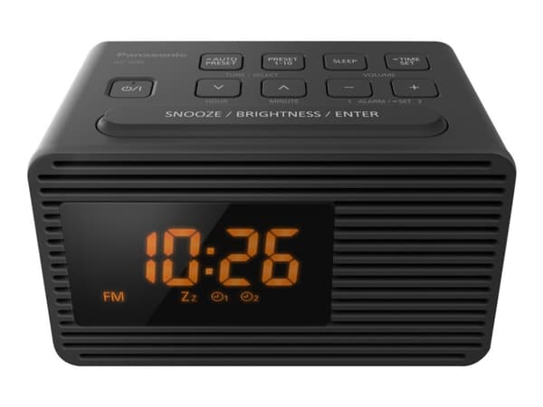 Panasonic-RC-800EG - Klokkeradio - svart
