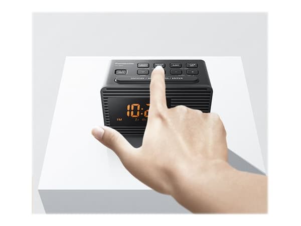 Panasonic-RC-800EG - Klokkeradio - svart