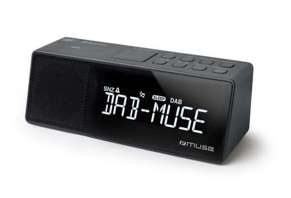 Muse M-172 DBT, Digital väckarklocka, Svart, Alla, LCD, Batteri, AAA