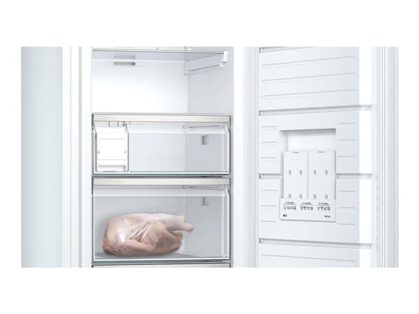 Siemens iQ500 GS51NUWDP, 290 L, 22 kg/24h, SN-T, No Frost -järjestelmä, D, Valkoinen