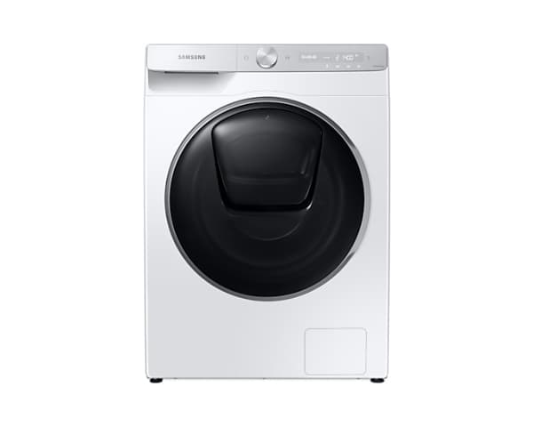 Samsung WD90T984ASH, Frontmatet, Frittstående, Hvit, Venstre, 6 kg, 1400 RPM Hvit