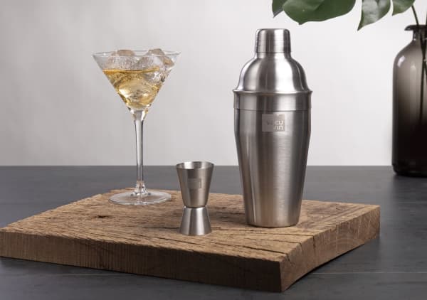 Cocktail Shaker Vacuvin - 0,55 cl - Ø8 x 21 cm -  Rostfri - Metal