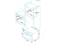 Miniatyrbilde 2 av 3: Edesa EOE-5020 X, Medium, Elektrisk ovn, 70 l, 70 l, 1100 W, 50 - 250 °C