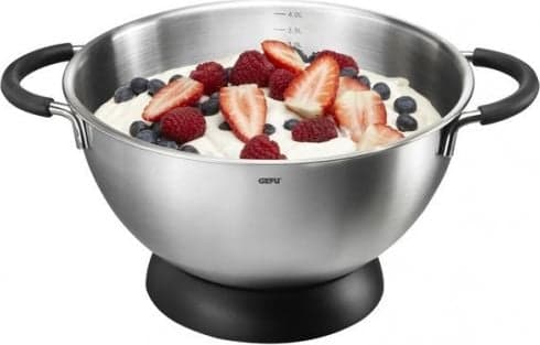 GEFU MESCO - Blandeskål - Størrelse 24 cm diameter - Høyde 15 cm - 4 L - rund