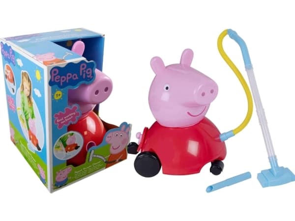 HTI Peppa Pig -lelupölynimuri paristoilla varustettuna