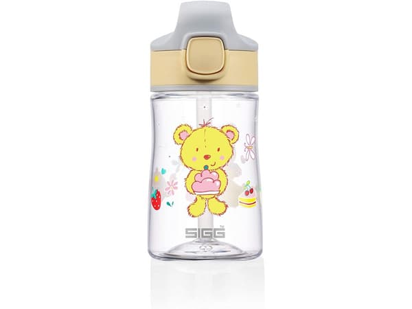 SIGG Miracle Furry Friend, 350 ml, Daglig bruk, Grå, Gjennomsiktig, Tritan, Gutt/Jente, Mønster