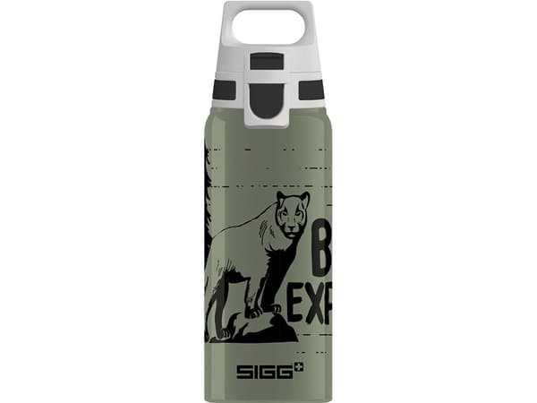 SIGG WMB ONE Brave Mountain Lion, 600 ml, Päivittäinen käyttö, Vihreä, Alumiini, Lapsi, Kuva