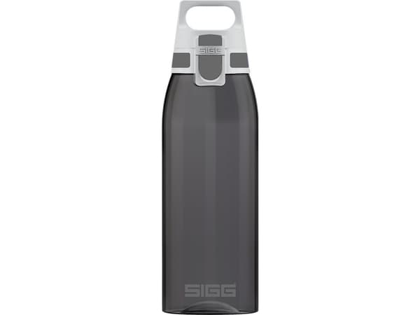 SIGG Total Color Anthracite, 1000 ml, Daglig bruk, Fitness, Idretter, Antrasitt, Tritan, Voksen, Monokromatisk